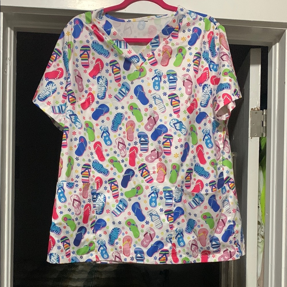 Colorful Women's Printed Top
